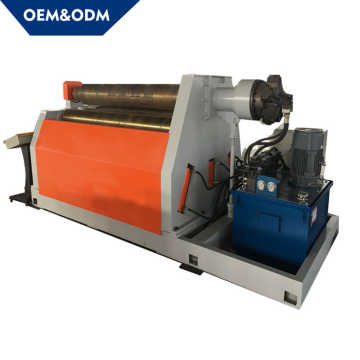 High Efficiency 4 Rollers Sheet Metal Rolling Machine for Plate Bending