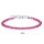 Pulsera de cuentas de piedra genuina natural de 3 mm para mujeres Men Girl Ajustable Gémica hecha a mano Gémica Bangle Bangle Chakra Joyería