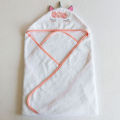 100% Cotton embroidered baby cloak bath towel