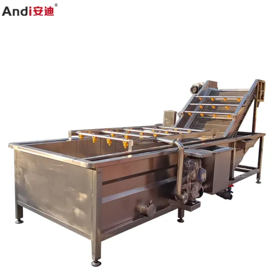 Small Scale Vegetable Washing Machines with Air Bubbles