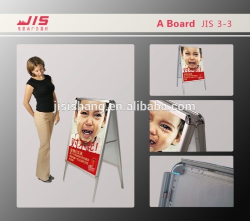 JIS3-3 double side exhibition advertising wedding trade show display usage 60*85cm outdoor a board