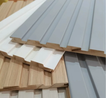 Bambusfaser -Faser -Wandtafel mit PVC -Beschichtung Schwarzholzkorn