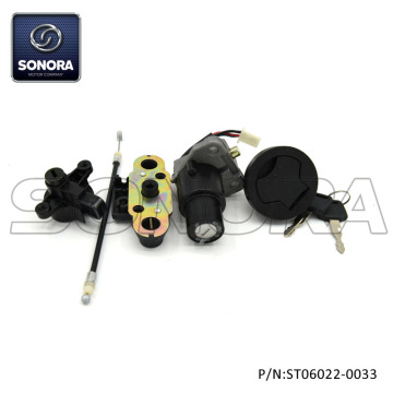 Hanway Motard  lock set (P/N:ST06022-0033) Top Quality
