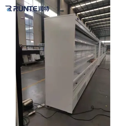 Commercial Supermarket Cold Drink Fridge Showcase Refrigerator Freezer