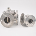 custom precision cnc machining oil pump part