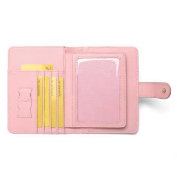 Porte-carte de couleur rose pure personnalisé directement en usine