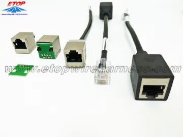shielded RJ45 8P8C adapter modular cable