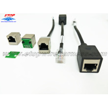 shielded RJ45 8P8C adapter modular cable