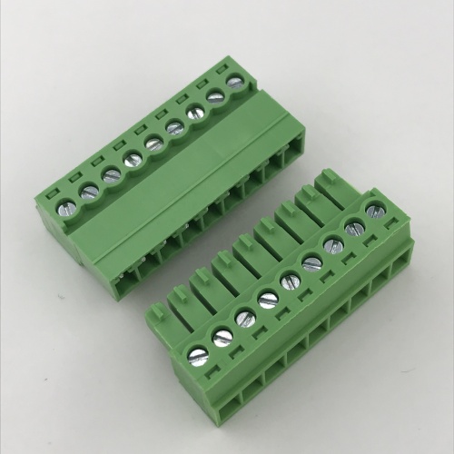 9pin 3.81mm pitch plug-in terminal block