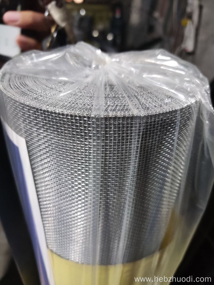 PVC Coated Black Aluminum Wire Mesh