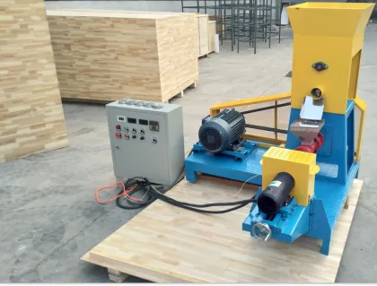 HP feed floating fish feed pellet pet feeds machine