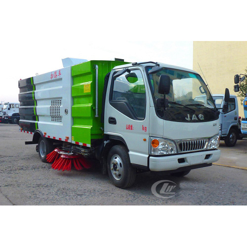 Camion de balayeuse de route JAC 5cbm bon marché