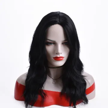 Aishili hot-selling black long nature wave frontal kinky straight wigs synthetic wigs for women