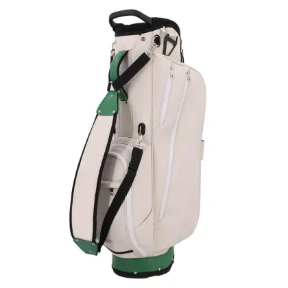 Embroidered golf bag with studs golf stand bag