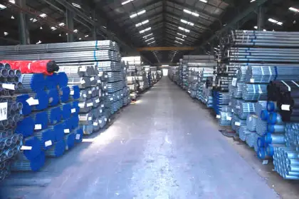 ASTM sch40 erw welded stainless steel pipe