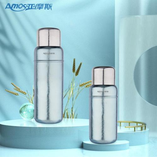 Чыстая тытанавая металічная бутэлька з тэрмасам