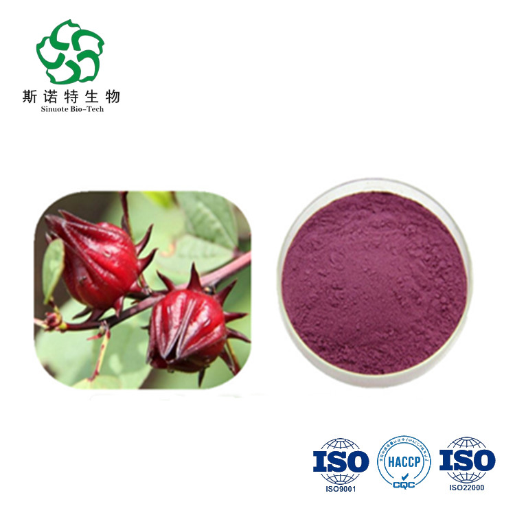 Extrait de fleurs d'hibiscus soluble dans l'eau