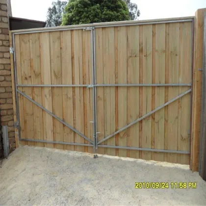 Top Grade Motorized Residential Metal Wire Gates Swing Gates