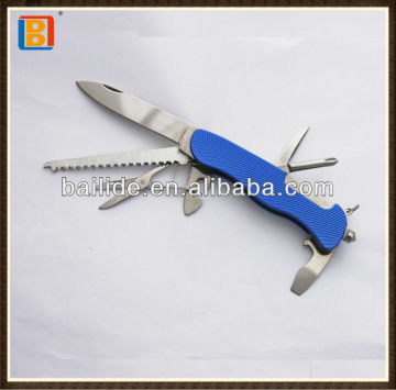 2017 Hot Selling Promotional Aluminum Handle Multi Function Gift Pocket Knife
