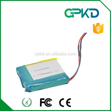 Polymer Li-Ion Battery 504050 1150mah 3.7V