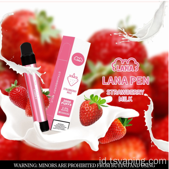 Lana Disposable Vape Pen 2000puffs Stick