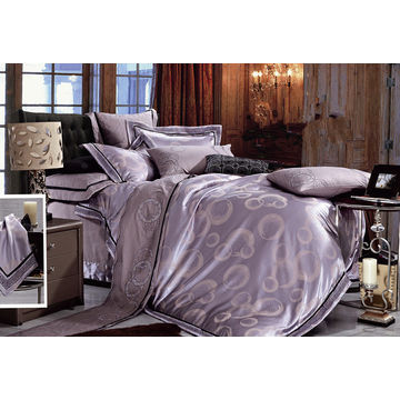 Jacquard fabric bedding sets