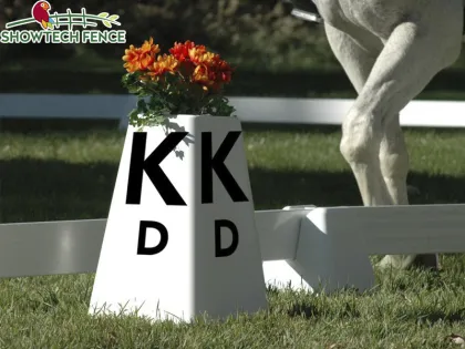 Plastic Horse Dressage Arena Line Cone - Riding Arena for Horse Training