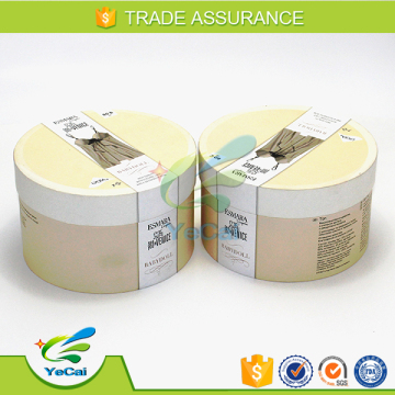 Luxury clothes packaging paperboard tube for pajamas