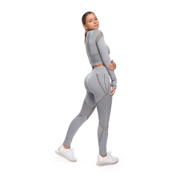 Conjunto de entrenamiento de chándal de fitness para mujer