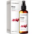 Hidrosol de rosa popular de água orgânica de rosa floral para a pele de face de face beleza