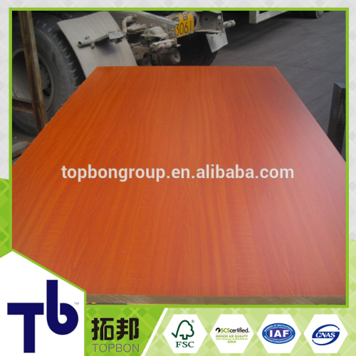 China Supplier All Kinds Colour Competitive Price Melamine Board