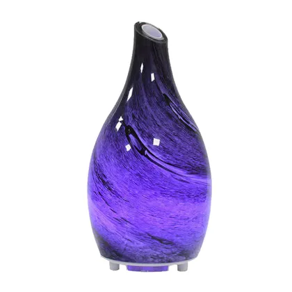 Night Light 100ML Young Living Vase Shaped Ultrasonic Humidifier for Essential Oils