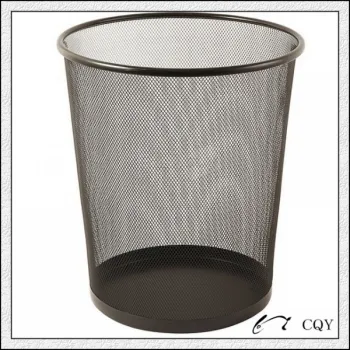 wire mesh trash can