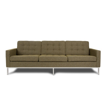 Fabric Florence Knoll Sofa Reproduction