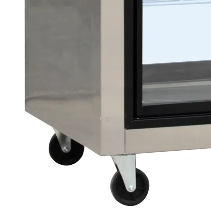 Single door display cabinet refrigerator