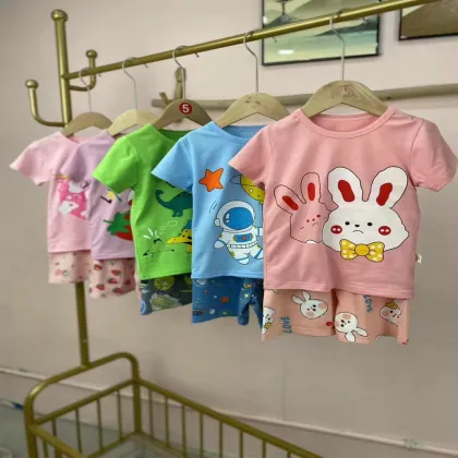 Dollars Model HMK019 Cotton Girls' Clothing Sets Size 55-65 Years