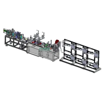 Fully Automatic FFP2 N95 Cup Mask Machinery