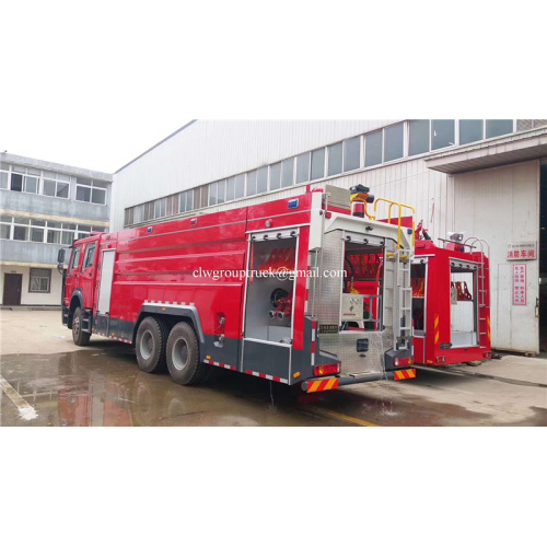 Hhowo Water Foam Fire Fight Truck