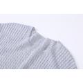 Herren Strickpullover mit Rundhalsausschnitt und Zopfmuster