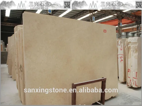 2014 simple and elegant natural stone sunny beige marble