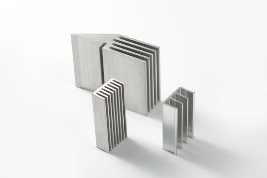 Aluminum motor heat sink
