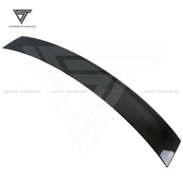 Spoiler in fibra di carbonio in stile OEM per Audi TT/TTS MK2 2008-2014 SPOILER SPOILER PER LAVORO