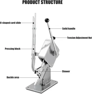 Hot Sale Buckle Machine for Sausage Binding and Edible Fungi Packaging