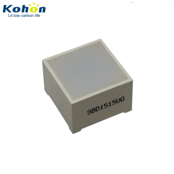 10x10mm Yellow-Green Mini LED Display Bar Graph for Status Indicators