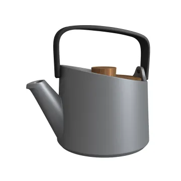 Stainless Steel Filter Portable Teapot with Heat Resistant Ceramic