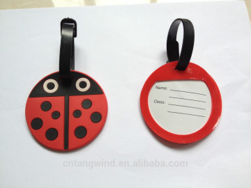 custom 3d pvc luggage tag