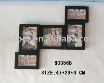 Z black wooden photo frame / hanging wall / picture photo frame, safe packing