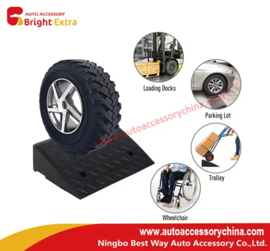 Rubber Car Motorcycle Trailer Driveway Curb Ramps
