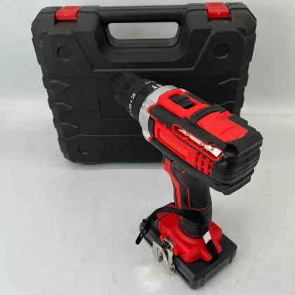 Impact Lithium Electric Drill: Rechargeable Power Tools Drill Kit - Cordless Drill Power Tool Set