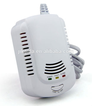 voice security alarm gas leakage detector with shut-off valve